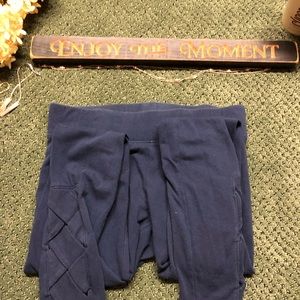 Comfy navy blue leggings